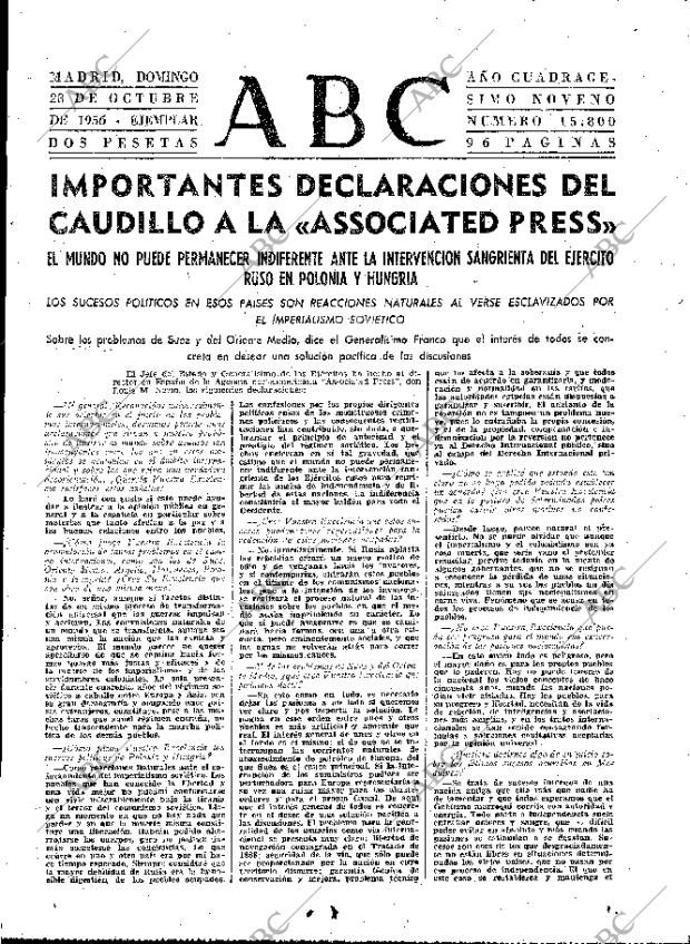 ABC MADRID 28-10-1956 página 55