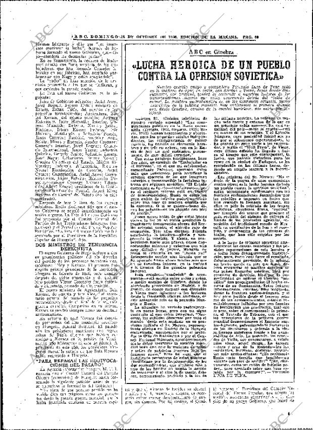 ABC MADRID 28-10-1956 página 60