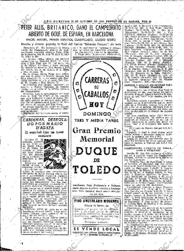 ABC MADRID 28-10-1956 página 82