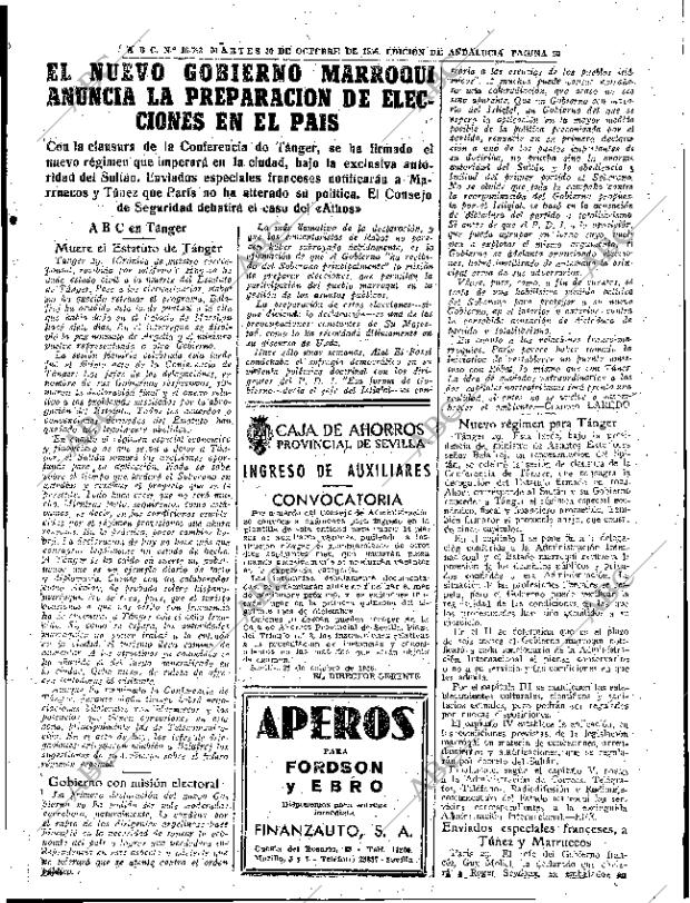 ABC SEVILLA 30-10-1956 página 23