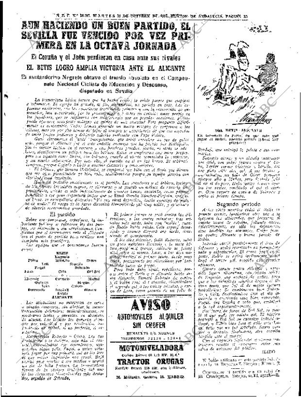 ABC SEVILLA 30-10-1956 página 35