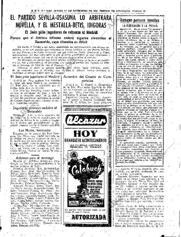 ABC SEVILLA 01-11-1956 página 25