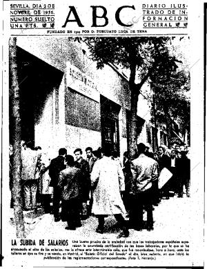 ABC SEVILLA 02-11-1956 página 1