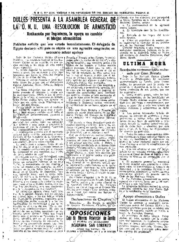 ABC SEVILLA 02-11-1956 página 11