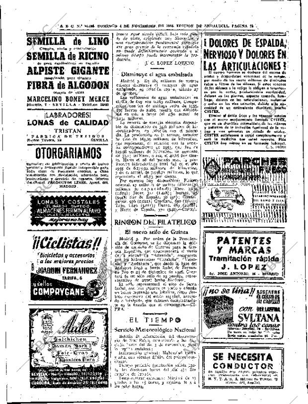 ABC SEVILLA 04-11-1956 página 28