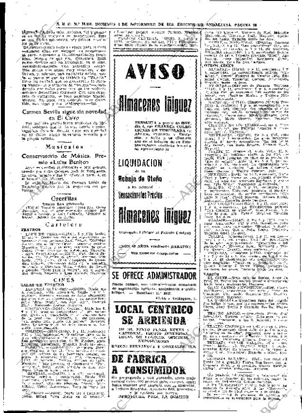 ABC SEVILLA 04-11-1956 página 32