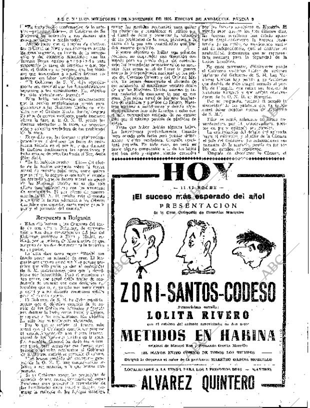 ABC SEVILLA 07-11-1956 página 9