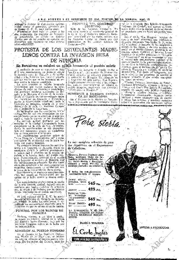 ABC MADRID 08-11-1956 página 17