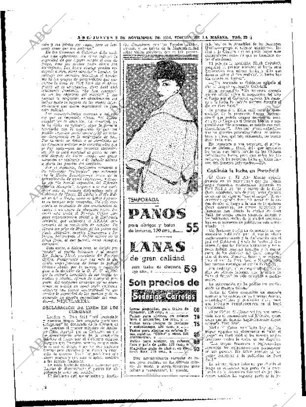 ABC MADRID 08-11-1956 página 22