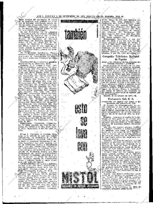 ABC MADRID 08-11-1956 página 42