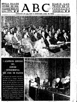 ABC SEVILLA 08-11-1956 página 1