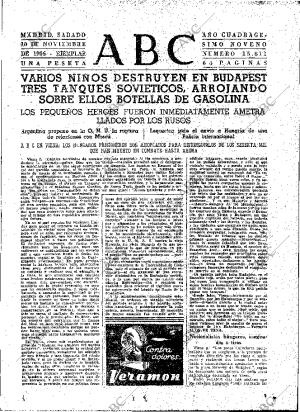 ABC MADRID 10-11-1956 página 23