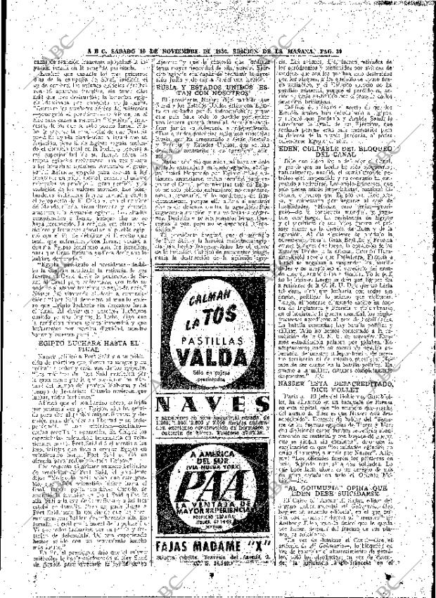 ABC MADRID 10-11-1956 página 39