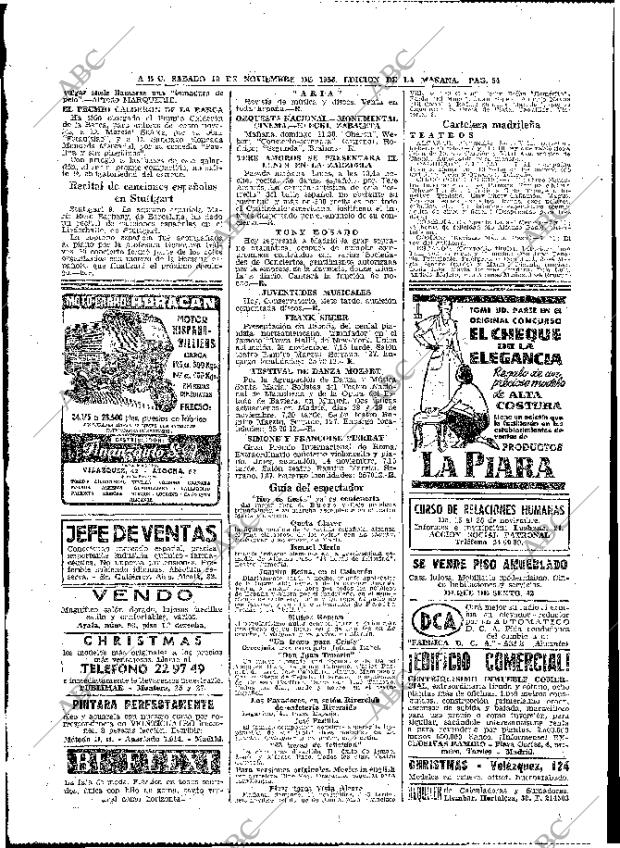 ABC MADRID 10-11-1956 página 54