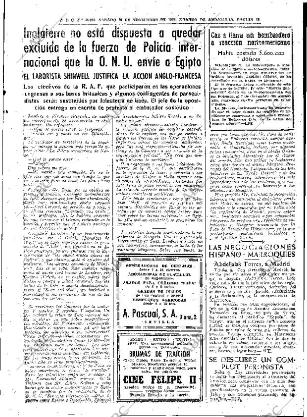 ABC SEVILLA 10-11-1956 página 25