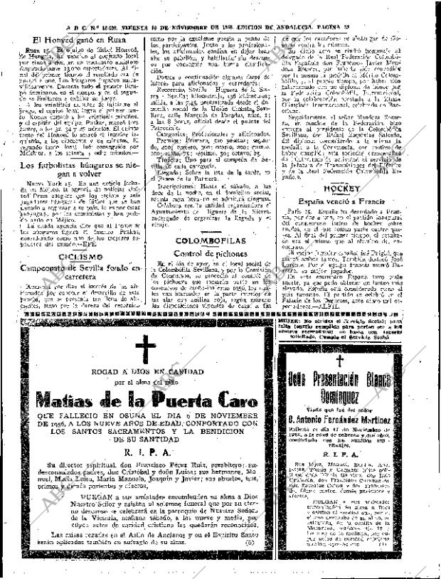 ABC SEVILLA 16-11-1956 página 33