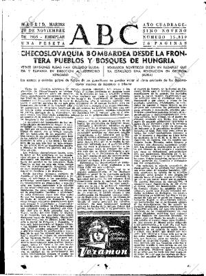 ABC MADRID 20-11-1956 página 27