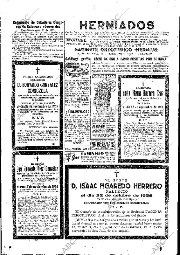 ABC MADRID 20-11-1956 página 70