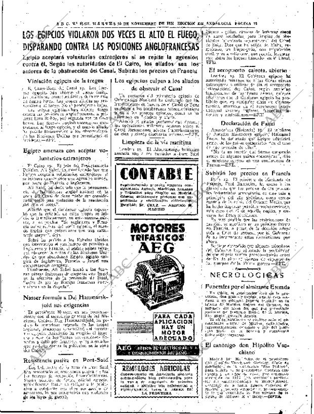 ABC SEVILLA 20-11-1956 página 27