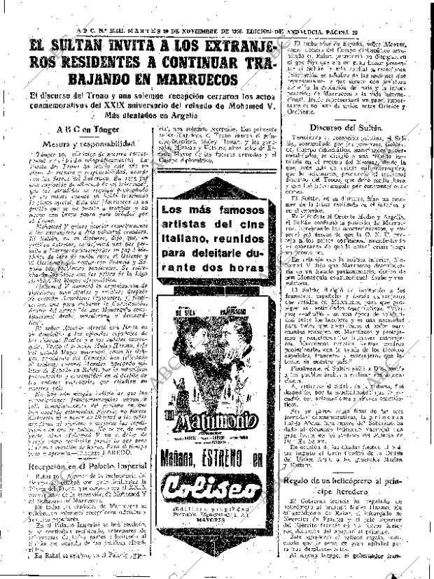 ABC SEVILLA 20-11-1956 página 29