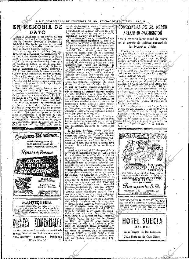 ABC MADRID 21-11-1956 página 26