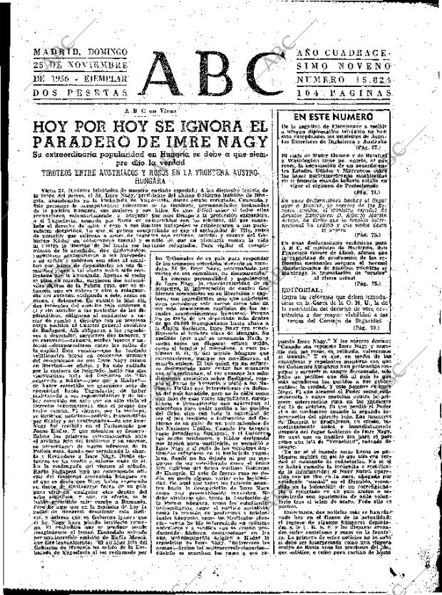 ABC MADRID 25-11-1956 página 63