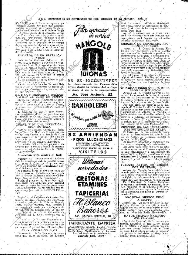 ABC MADRID 25-11-1956 página 69