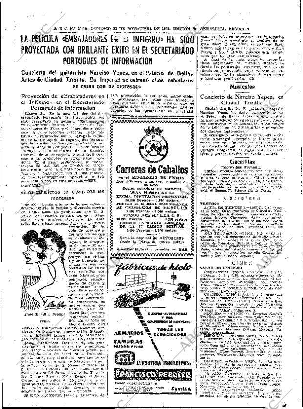 ABC SEVILLA 25-11-1956 página 43