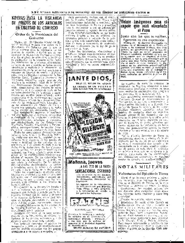 ABC SEVILLA 28-11-1956 página 22