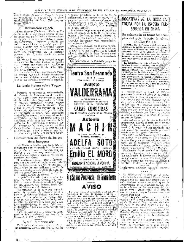 ABC SEVILLA 30-11-1956 página 16