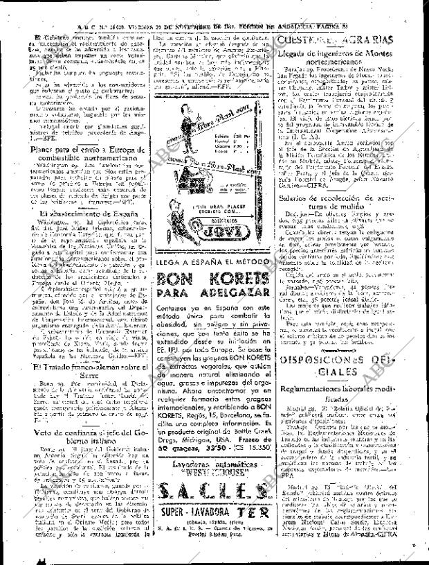 ABC SEVILLA 30-11-1956 página 24