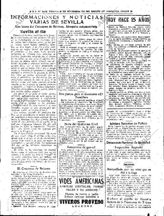 ABC SEVILLA 30-11-1956 página 29
