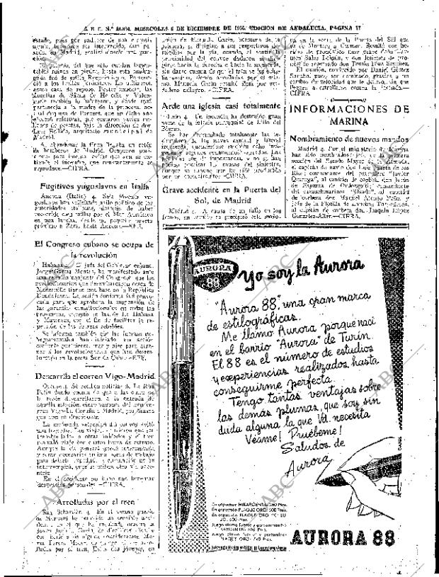 ABC SEVILLA 05-12-1956 página 17