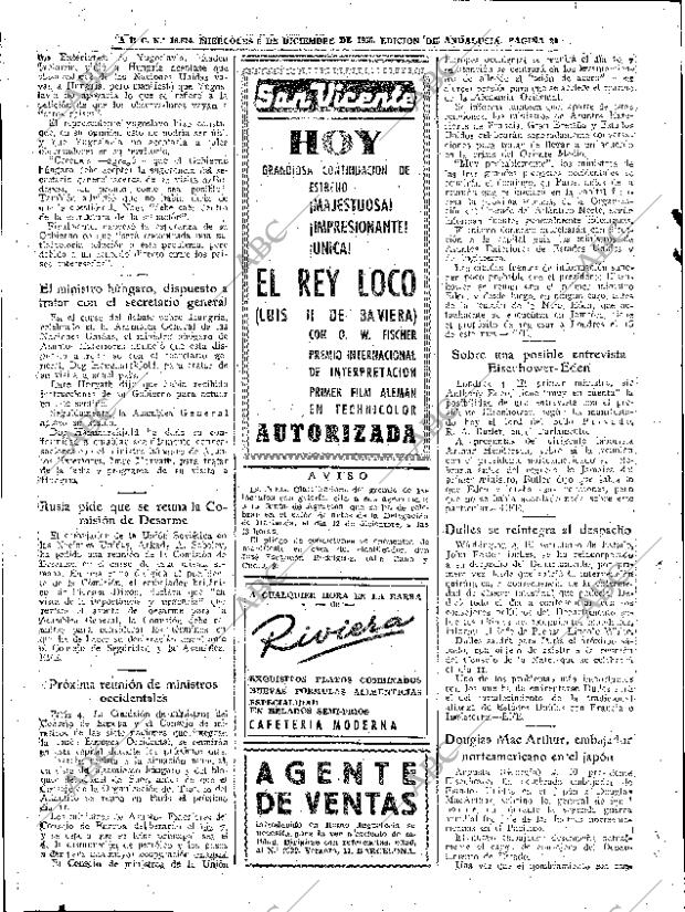 ABC SEVILLA 05-12-1956 página 20