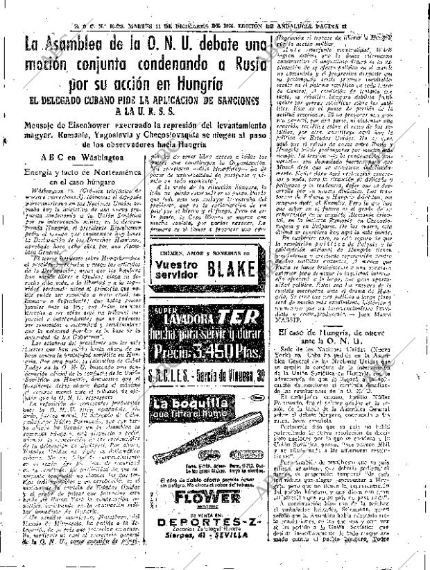 ABC SEVILLA 11-12-1956 página 19