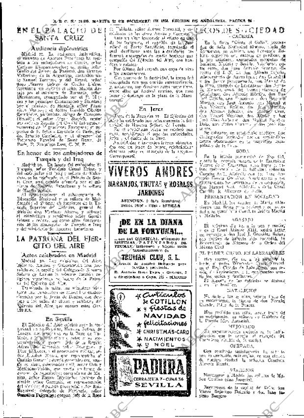 ABC SEVILLA 11-12-1956 página 22