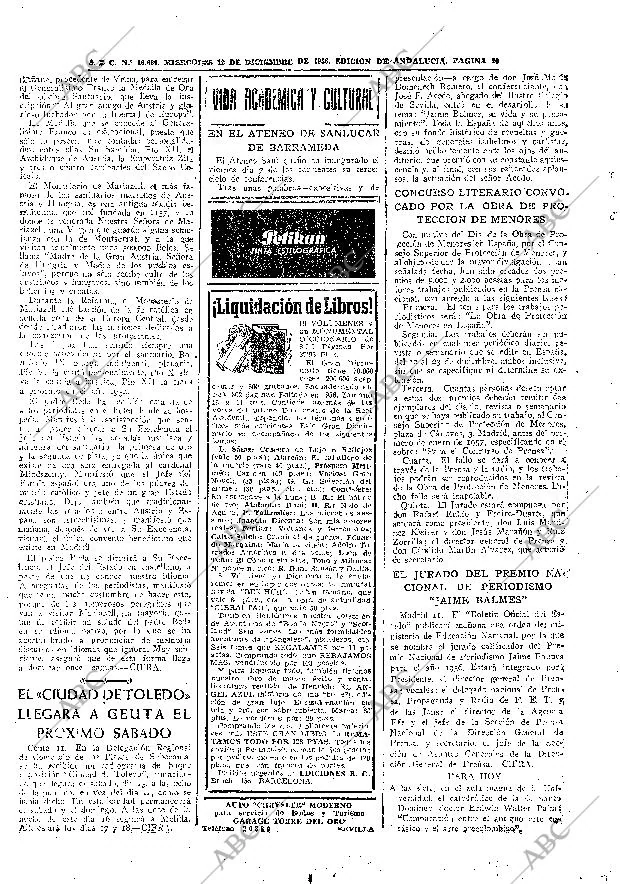 ABC SEVILLA 12-12-1956 página 20