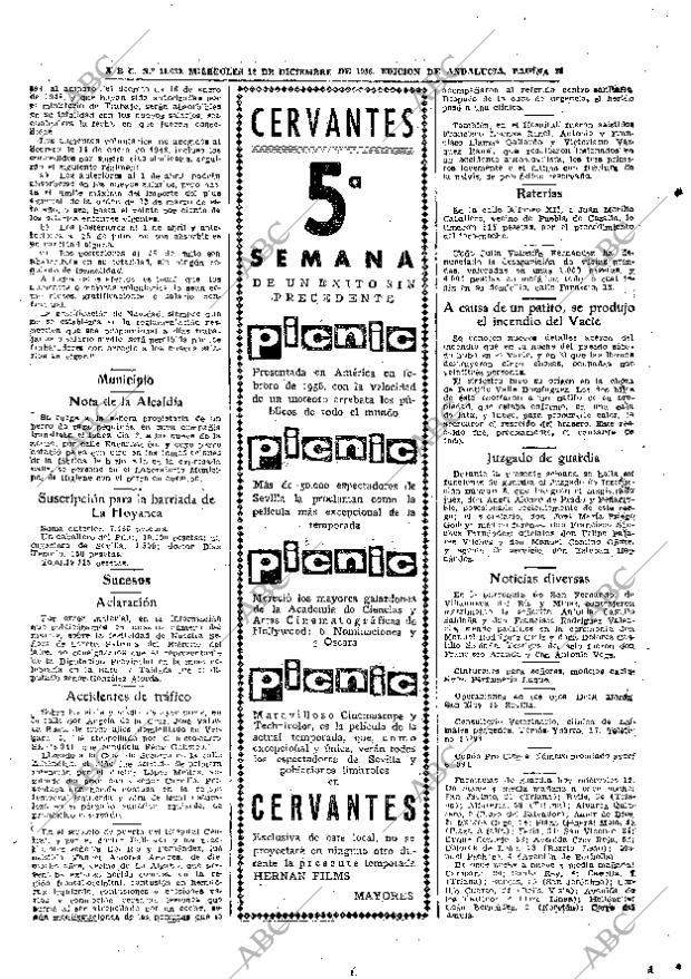 ABC SEVILLA 12-12-1956 página 28