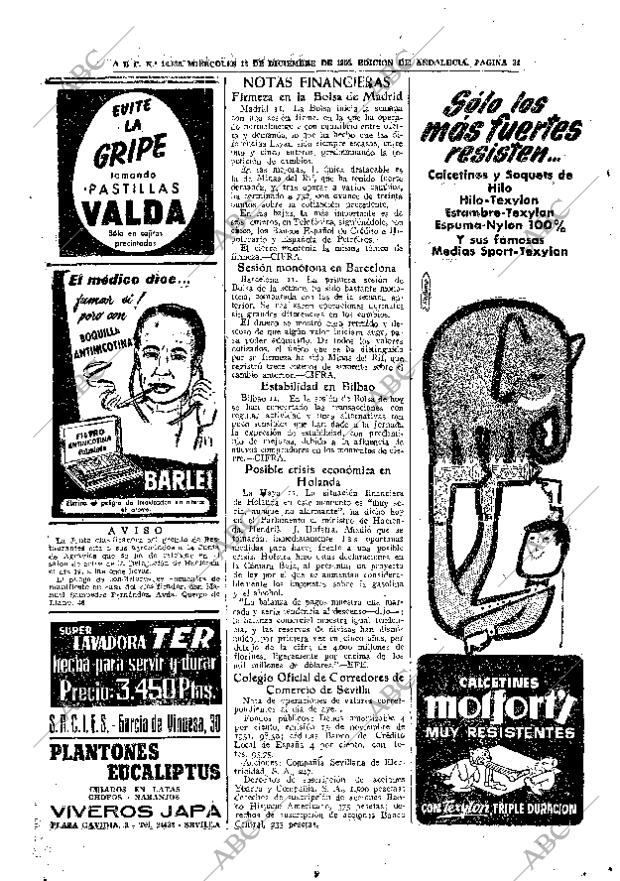 ABC SEVILLA 12-12-1956 página 34