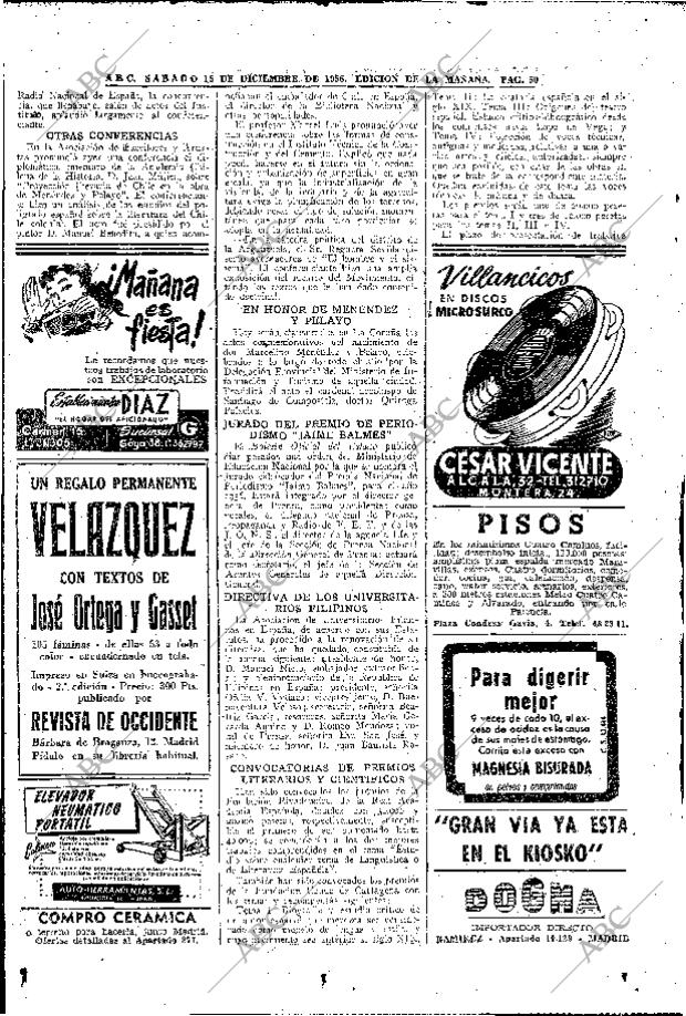 ABC MADRID 15-12-1956 página 48