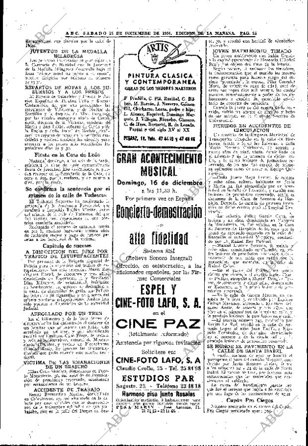 ABC MADRID 15-12-1956 página 53