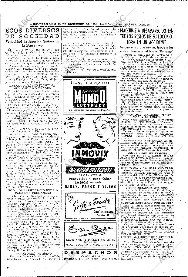 ABC MADRID 15-12-1956 página 54
