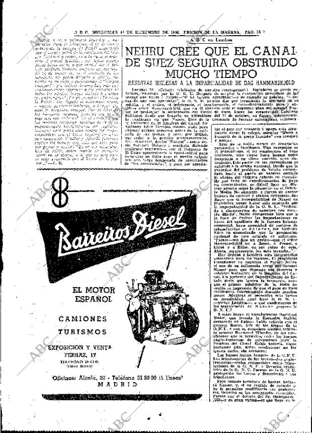 ABC MADRID 19-12-1956 página 15