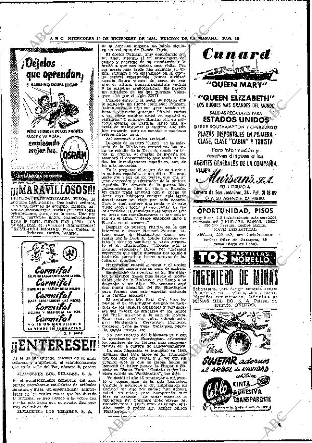 ABC MADRID 19-12-1956 página 28