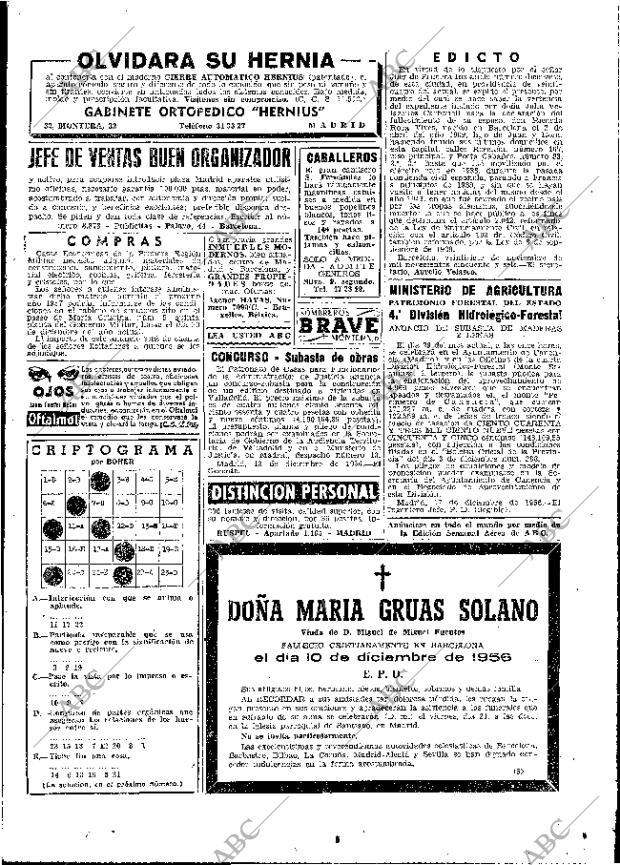 ABC MADRID 19-12-1956 página 63