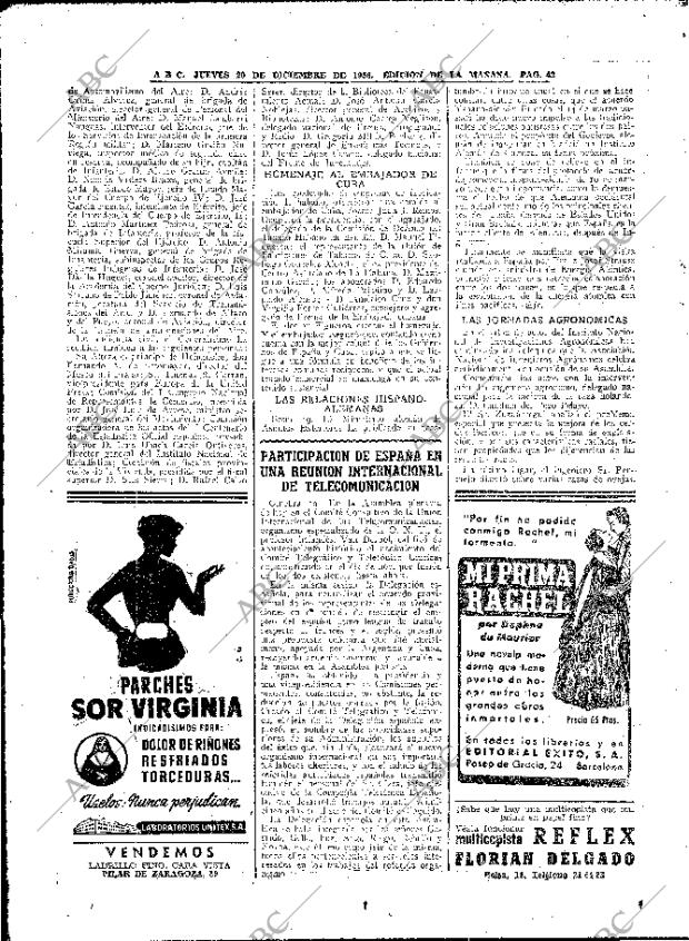 ABC MADRID 20-12-1956 página 42