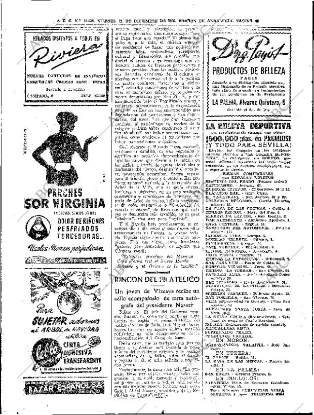 ABC SEVILLA 21-12-1956 página 46