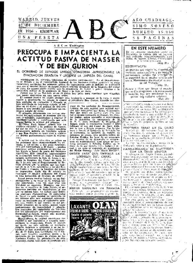 ABC MADRID 27-12-1956 página 29