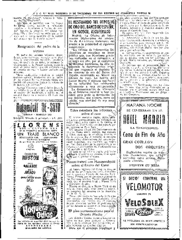 ABC SEVILLA 30-12-1956 página 142