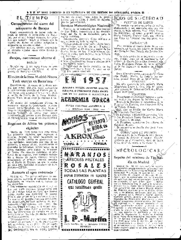 ABC SEVILLA 30-12-1956 página 150